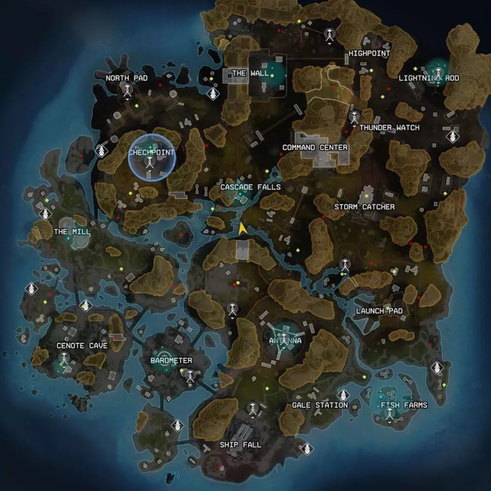 Apex Legends Storm Point Map