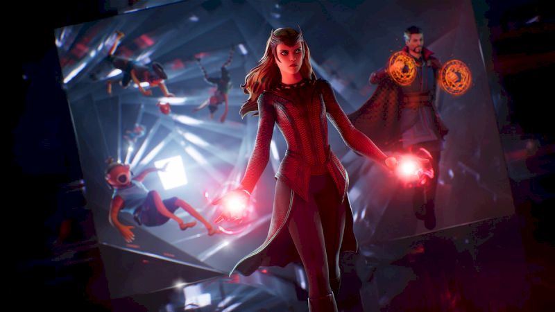 fortnite-officially-adds-scarlet-witch-for-doctor-strange-in-the-multiverse-of-madness-release