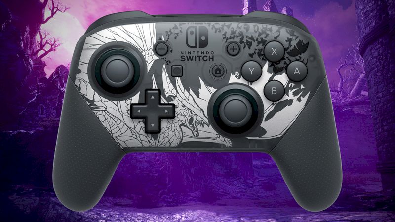 monster-hunter-rise:-sunbreak-is-getting-its-own-nintendo-switch-pro-controller