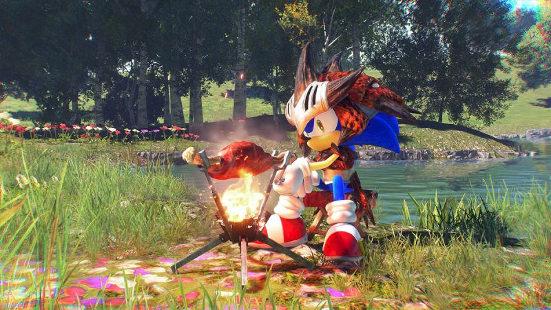 sonic-frontiers-is-getting-free-monster-hunter-dlc-for-followers-who-gotta-hunt-quick