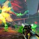 Exocide is a bug-squashing boomer shooter where you play a four-armed exterminator