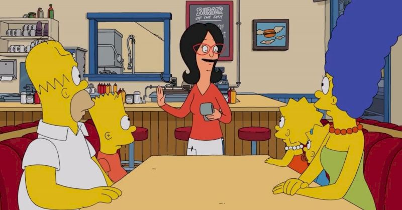 the-simpsons:-treehouse-of-horror-debuts-bob’s-burgers-crossover:-watch