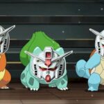 Pokemon Artwork Offers Kanto's Well-known Starters a Mecha Variant