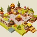 Make some good out of doors areas on this digital toy about gardening