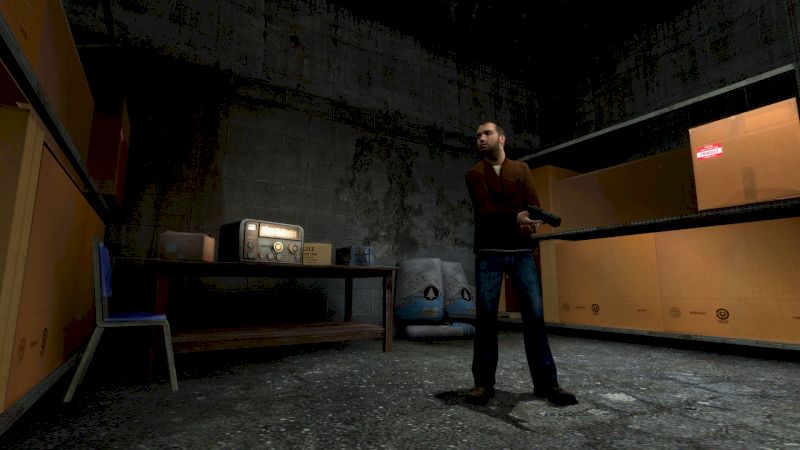 this-fixed-camera-survival-horror-mod-is-sort-of-a-half-life-and-resident-evil-teleporter-accident